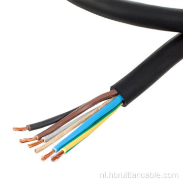 Oilbestendige flexibele rubberen kabel van hoge kwaliteit